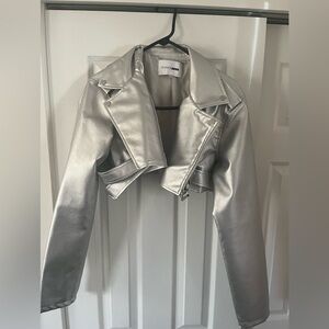 Forever 21 Cropped Leather Jacket